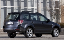 Subaru Forester, Субару Форестер, черный, диски, крышка багажника